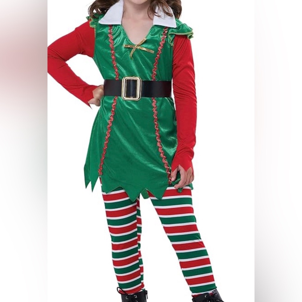 California costumes Elf costume Size kids Medium (8)